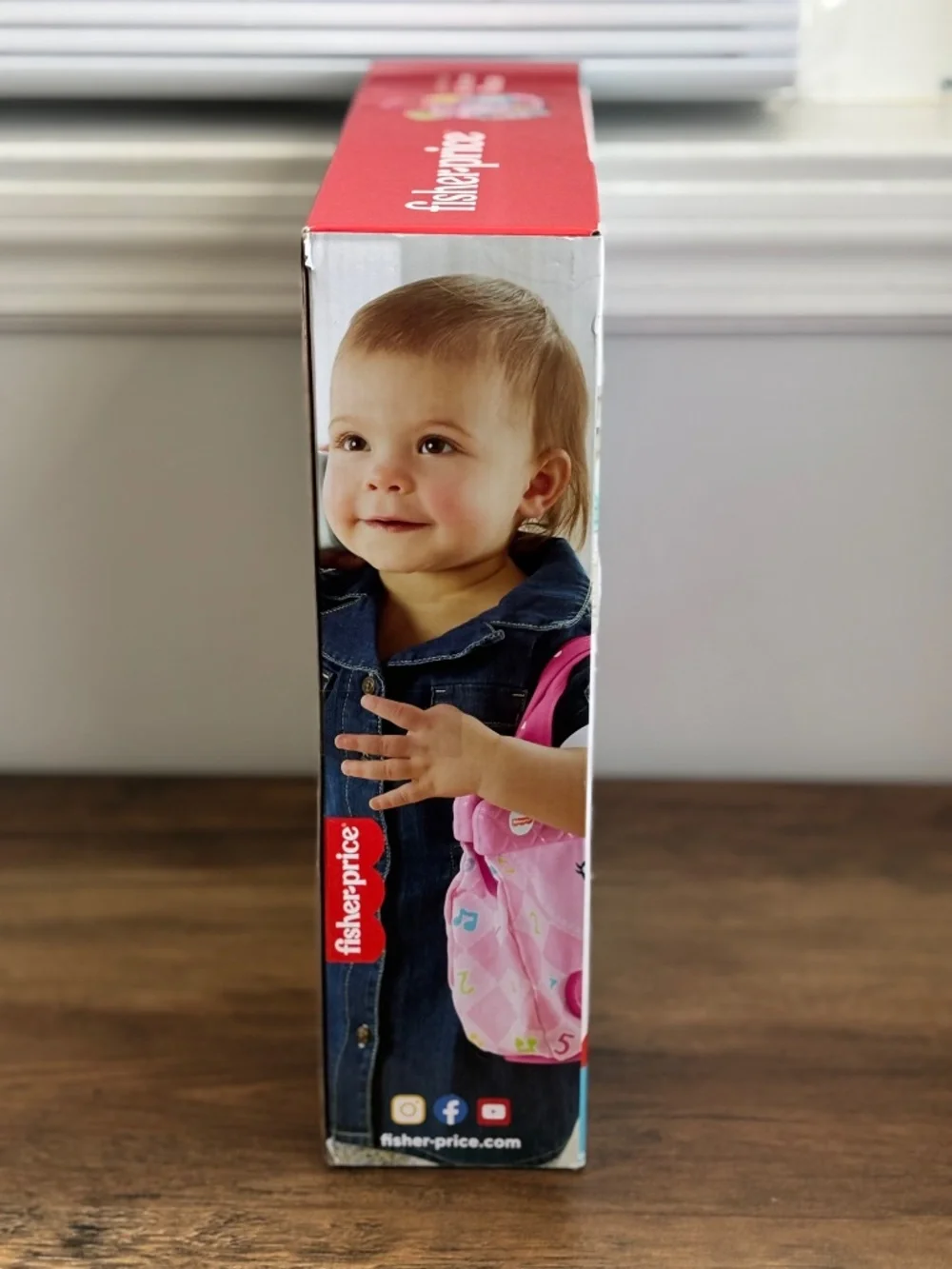 NEW Fisher Price Laugh & Learn Interactive Toy Bag My Smart Purse Baby Toddler